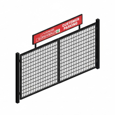 Spar Steel Gate